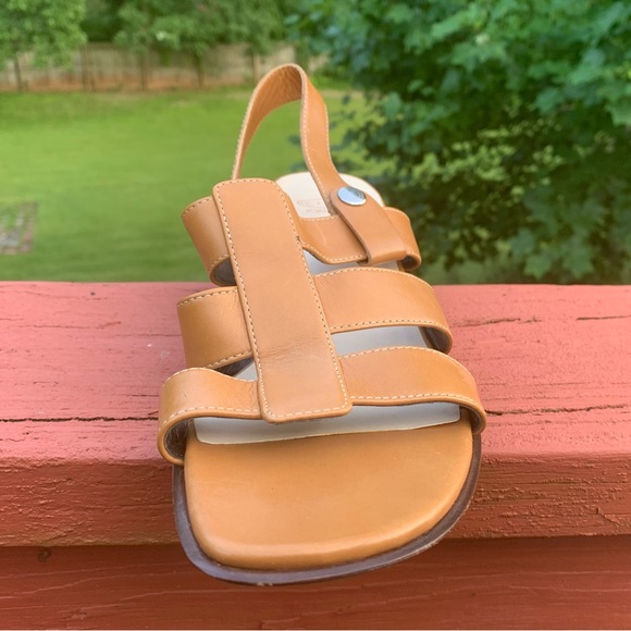 Circa Joan & David Leather Multi Strap Sandals Size 9M - Picture 3 of 6